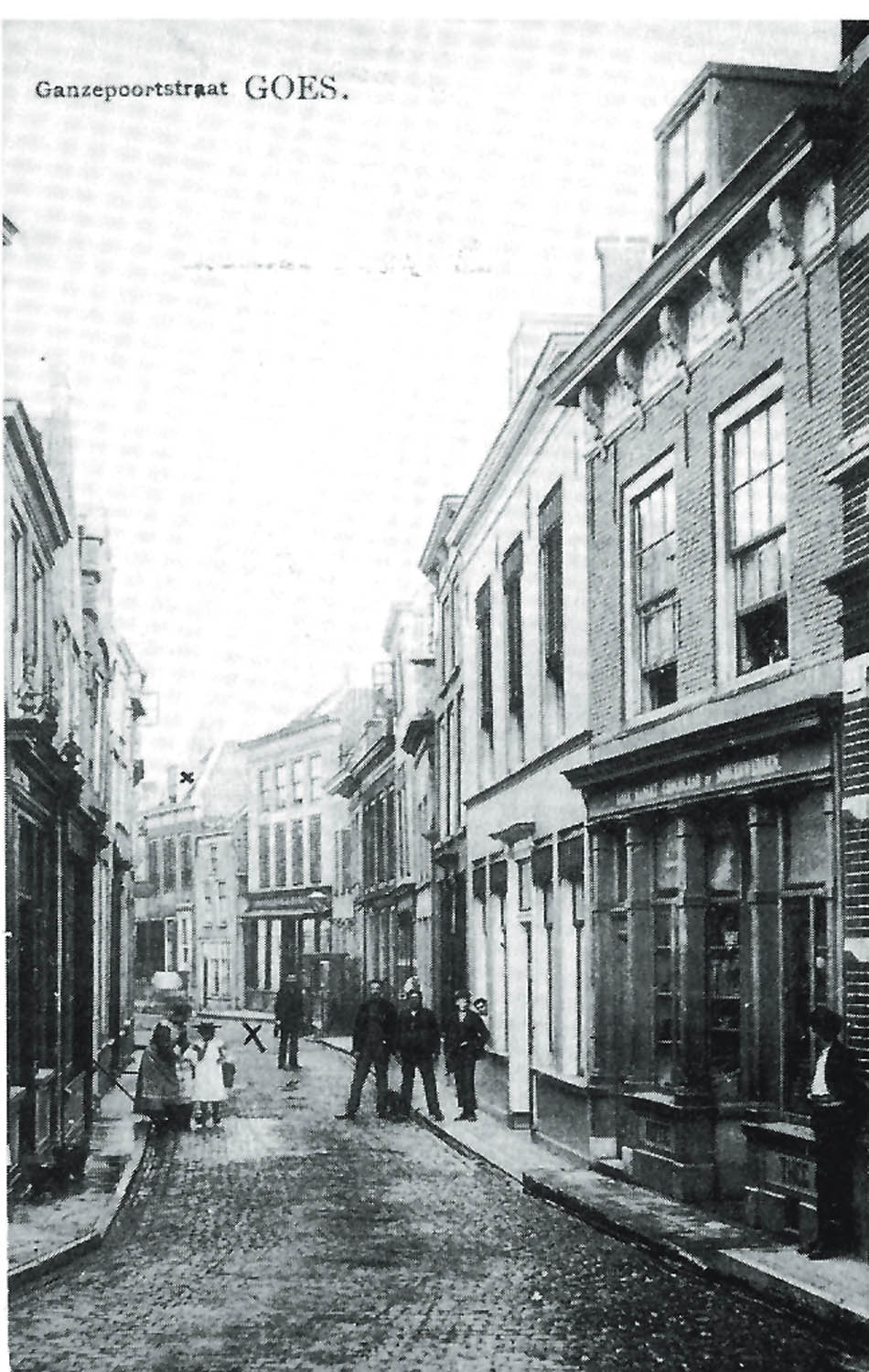 Ganzepoortstraat, ca. 1920.