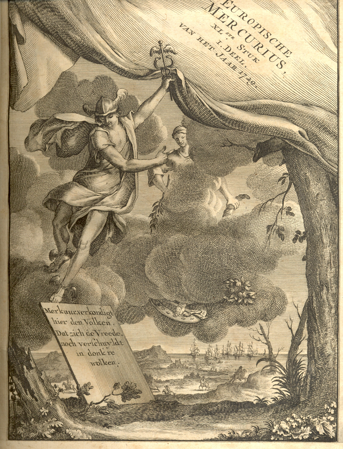 Europische Mercurius, 1729.